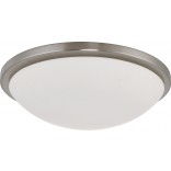 LED Ceiling Light - 17&quot; Round
FLush Mount - Brushed Nickel