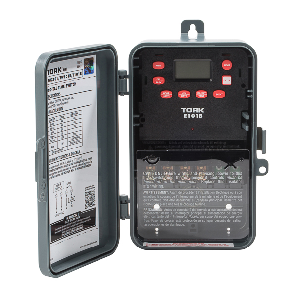 Tork E101B - 24hr Digitial Time Switch - 40Amp -
